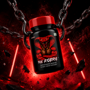 Kobra Testosterone Booster For Men, Strength, Stamina & Muscle Growth Supplement